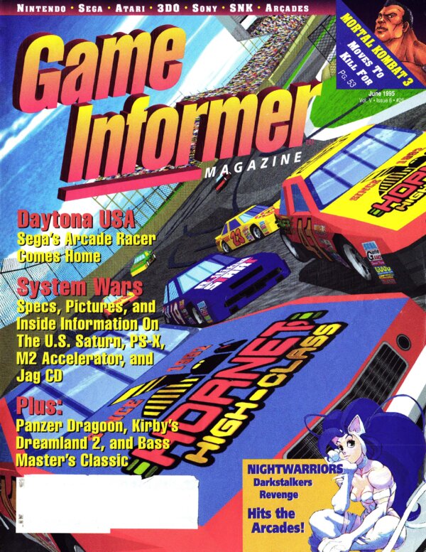Game Informer Issue 26 (June 1995) cover